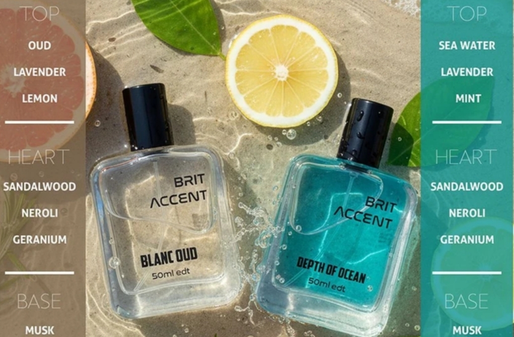 Combo Pack Of 2| Depth Of Ocean-BLANC OUD Parfum Long-Lasting|Specially Currated Eau de  Toilette 100 ml (For Men & Women